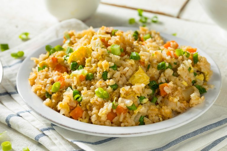 Homemade Vegetarian Fried Rice